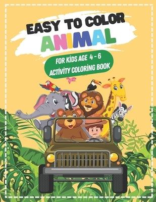 Journey to Colorful Worlds: 50 Fun Animal Coloring Adventures: Explore, Color, Create: An Adventure with Animals by Tasci, Ali