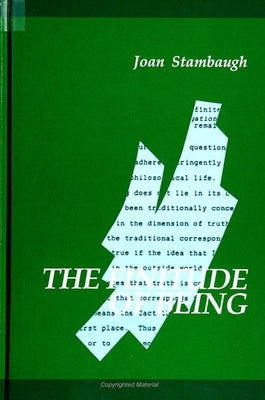 The Finitude of Being by Stambaugh, Joan