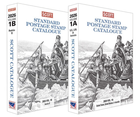 2026 Scott Stamp Postage Catalogue Volume 1: Cover Us, Un, Countries A-B (2 Copy Set): Scott Stamp Postage Catalogue Volume 1: Us, Un and Contries A-B by Bigalke, Jay