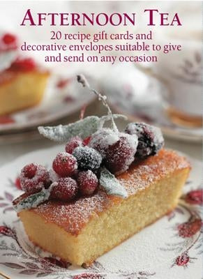 Afternoon Tea Recipe Giftcards by Anness