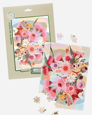 Flowering Gum Magnetic Puzzle - Artist Designed Fridge Puzzle 100 Piece Fridge Puzzle by Something, Journey Of