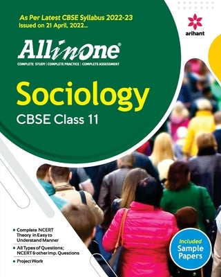 CBSE All In One Sociology Class 11 2022-23 Edition (As per latest CBSE Syllabus issued on 21 April 2022) by Verma, Raj Priya