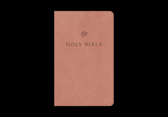 ESV Premium Church Bible, Large Print, Red Letter (Trutone, Blush Rose) by 