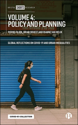 Volume 4: Policy and Planning by Shearmur, Richard