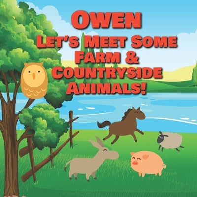 Owen Let's Meet Some Farm & Countryside Animals!: Farm Animals Book for Toddlers - Personalized Baby Books with Your Child's Name in the Story - Child by Publishing, Chilkibo