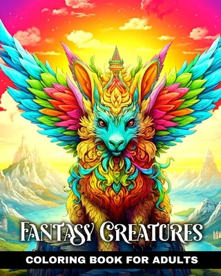 Fantasy Creatures Coloring Book for Adults: Mystical Creatures Coloring Pages by Peay, Regina