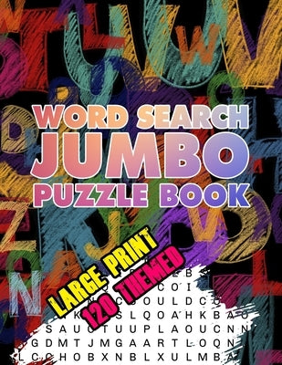 Word Search Jumbo Puzzle Book: Wordsearch Book For Adults 2020: Word Search Books For Grandad: Big Wordsearch Books For Adults: Word Search For Adult by Jumbo Wordsearch, Funfun