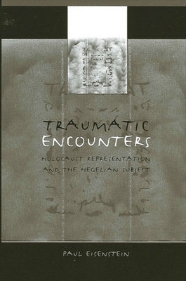 Traumatic Encounters: Holocaust Representation and the Hegelian Subject by Eisenstein, Paul