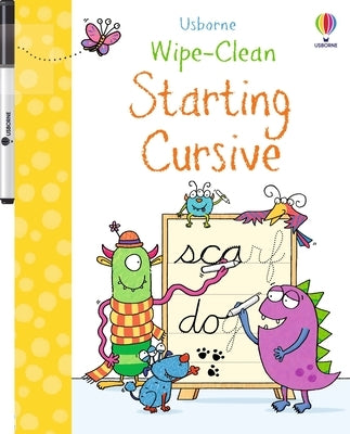 Wipe-Clean Starting Cursive by Young, Caroline