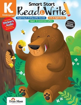 Smart Start: Read and Write, Kindergarten Workbook by Evan-Moor Corporation