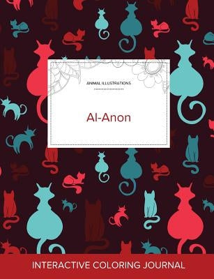 Adult Coloring Journal: Al-Anon (Animal Illustrations, Cats) by Wegner, Courtney