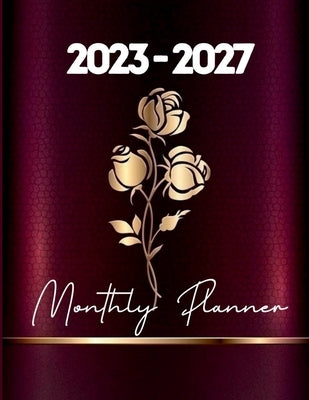 2023-2027 Monthly Planner for Women: 5 Years Pocket Organizer with Elegant Cover for Women by Aiden Norwood
