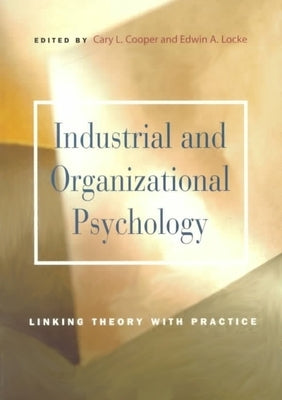 Industrial and Organizational Psychology (Vol. 2) by Cooper, Cary L.