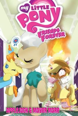 Applejack & Mayor Mare by Curnow, Bobby