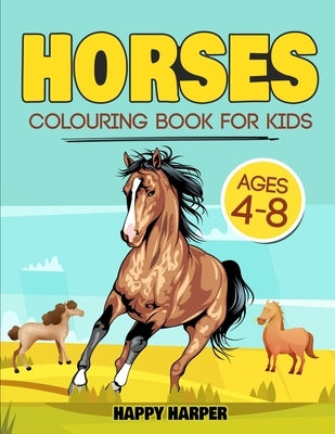Horses Colouring Book by Hall, Harper