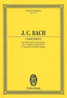 Concerto for Harpsichord and Strings by Bach, Johann Christian