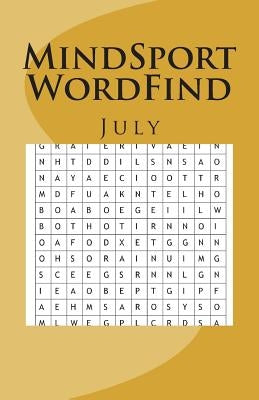 MindSport WordFind July by Cullen, Rhys Michael
