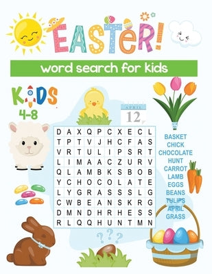 Easter word search for kids: Fun Children's Easter Gift or Present for Toddlers & Kids by Kid Press, Jane