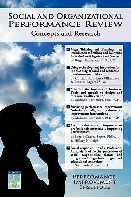 Social and Organizational Performance Review: Concepts and Research by Performance Improvement Institute