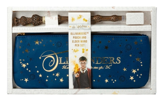 Harry Potter: Ollivanders(tm) Pouch and Elder Wand Pen Set by Insight Editions