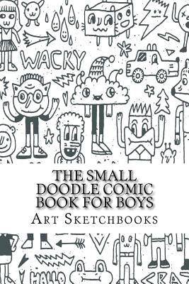 The Small Doodle Comic Book for Boys: Basic, 6" x 9", 100 Pages by Sketchbooks, Art Journaling