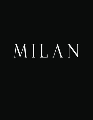 Milan: White Black Decorative Book to Stack Together on Coffee Tables, Bookshelves and Interior Design - Add Bookish Charm De by Decor, Bookish Charm