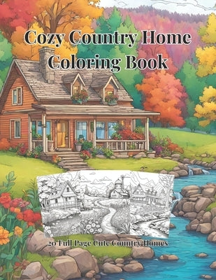 Cozy Country Home Coloring Book by Designs, Ah64