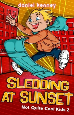 Sledding At Sunset by Kenney, Daniel