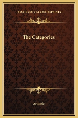 The Categories by Aristotle