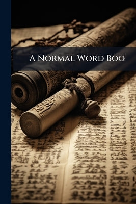A Normal Word Boo by Anonymous
