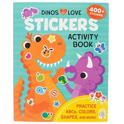Dinos Love Stickers Activity Book by Redwing, Pterry