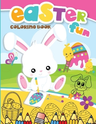 Easter Fun Coloring Book: Easter Coloring and Cut-out Book for Kids My first Easter book for toddlers activity book for kids by Studio, Selfinspired