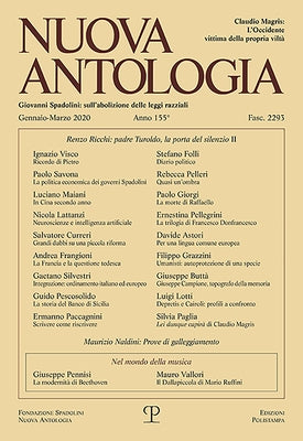 Nuova Antologia - A. CLV, N. 2293, Gennaio-Marzo 2020: Rivista Di Lettere, Scienze Ed Arti. Serie Trimestrale Fondata Da Giovanni Spadolini by 
