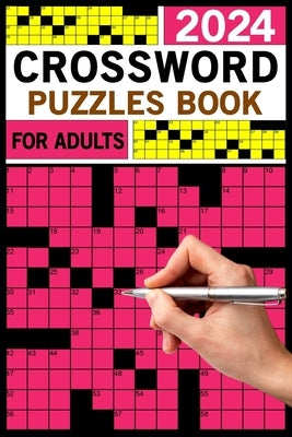 2024 Crossword Puzzles Book For Adults: Large Print 84 Puzzles With Solution by McKay, Michael L.