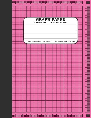 Graph Paper Composition Notebook: Math and Science Lover Pink Graph Paper Cover Notebook (Quad Ruled 5 squares per inch, 120 pages) Birthday Gifts For by Publication, Bottota