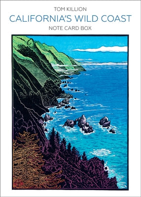 California's Wild Coast Note Card Box by Killion, Tom