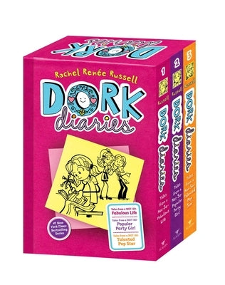 Dork Diaries Boxed Set (Books 1-3): Dork Diaries; Dork Diaries 2; Dork Diaries 3 by Russell, Rachel Renée