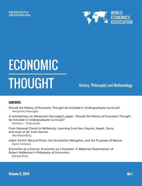 Economic Thought. Vol3, No 1, 2014 by Wea
