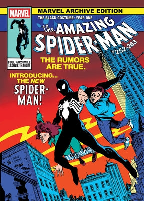 Marvel Archive Edition: Amazing Spider-Man - The Black Costume: Year One Gallery Edition Ron Frenz Original First Issue Cover by Defalco, Tom