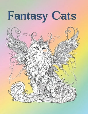 Fantasy Cats Coloring Book by Chism, Janice