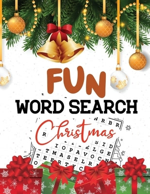Fun Word Search Christmas: Cleverly Funny Hidden Word Searches for Adults, Teens, Scrooge Puzzle Book, Your Brain Exercise Activity Book by Studio, Voloxx