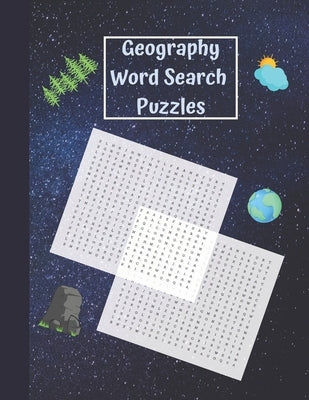 Geography Word Search: Activity puzzle book for kids and adults with Geography theme by Publishing, Pumpkin