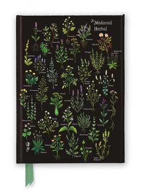 Anna Stead: Medieval Herbal (Foiled Journal) by Flame Tree Studio