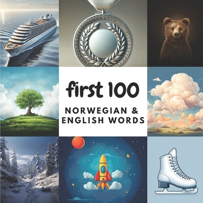 First 100 Norwegian & English Words by Heidary, Aisling
