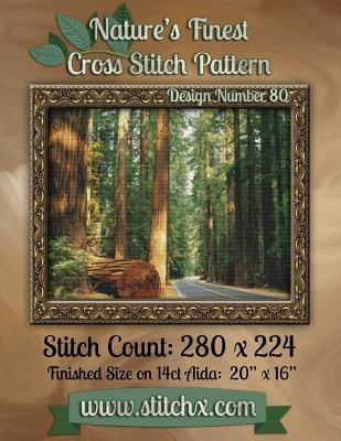 Nature's Finest Cross Stitch Pattern: Design Number 80 by Stitchx