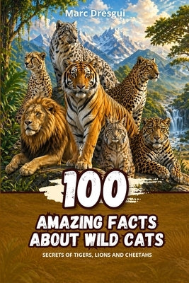 100 Amazing Facts about Wild Cats: Secrets of tigers, lions and cheetahs by Petit, Laure