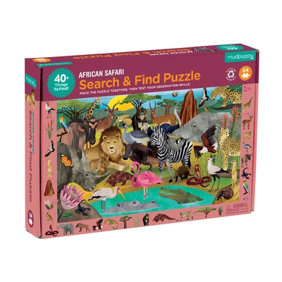 African Safari Search & Find Puzzle by Mudpuppy
