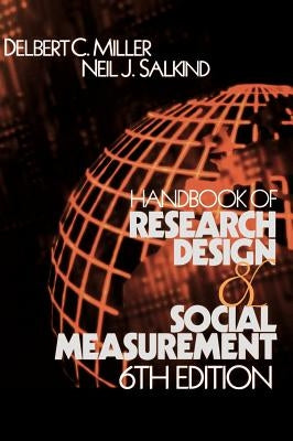 Handbook of Research Design and Social Measurement by Salkind, Neil J.