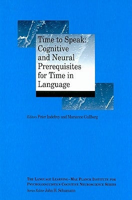 Time Speak by Indefrey, Peter