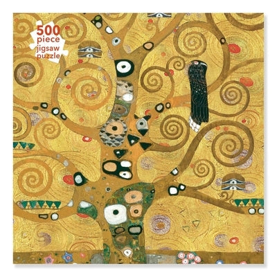 Adult Jigsaw Puzzle Gustav Klimt: The Tree of Life (500 Pieces): 500-Piece Jigsaw Puzzles by Flame Tree Studio